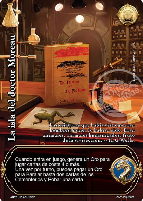 La isla del doctor Moreau (ONY - VC Foil)