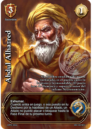 Abdul Alhazred (ONY - VC Foil)