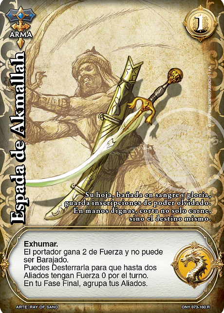 Espada de Akmallah (ONY - Real)