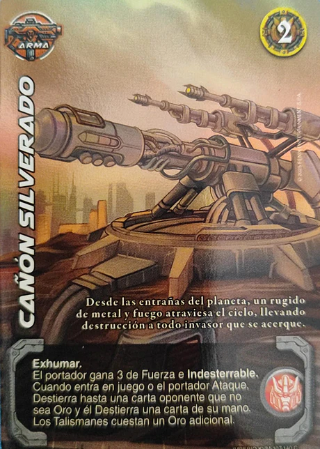 Cañón Silverado (KVM - Cortesana Foil)