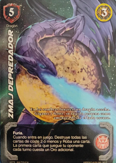 Zmaj Depredador (KVM - Cortesana Foil)
