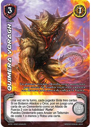 Quimera Voragh (KVM - Mega Real)