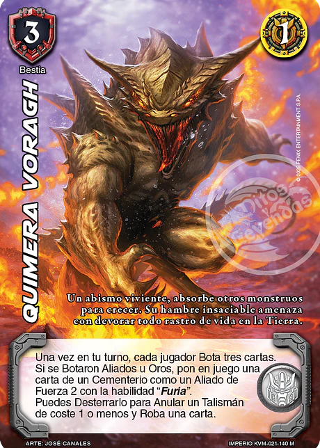 Quimera Voragh (KVM - Mega Real)