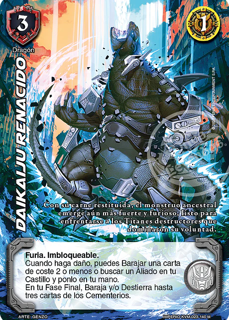 Daikaiju Renacido (KVM - Mega Real)