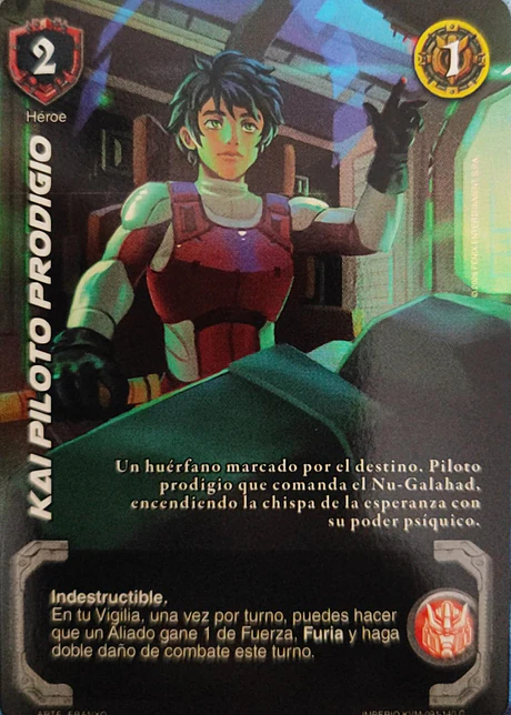 Kai Piloto Prodigio  (KVM - Cortesana Foil)