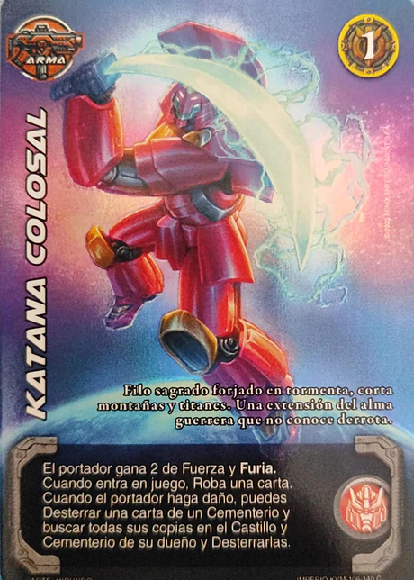 Katana Colosal (KVM - Cortesana Foil)