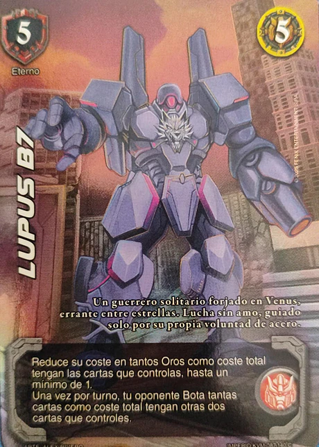 Lupus B7 (KVM - Cortesana Foil)