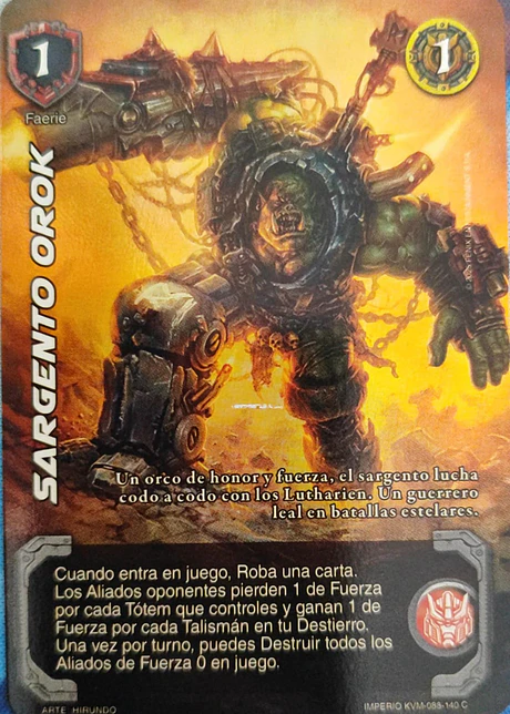 Sargento Orok (KVM - Cortesana Foil)