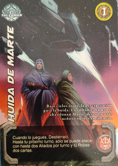 Huida de Marte (KVM - Cortesana Foil)