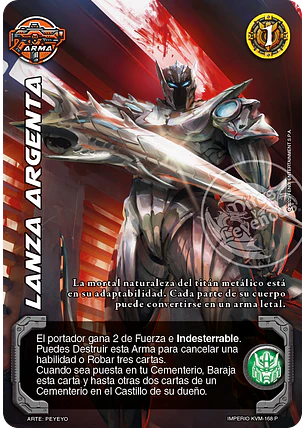 Lanza Argenta (Kit Metalfmorfo)