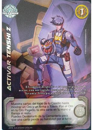 Activar Tenshi Z (KVM - Mega Real)