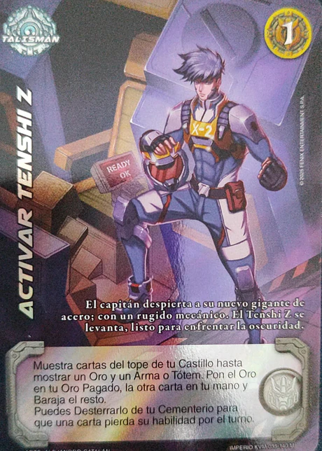 Activar Tenshi Z (KVM - Mega Real)