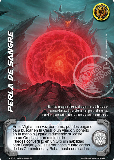 Perla de Sangre (KVM - Mega Real)