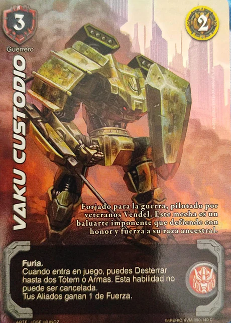 Vaku Custodio (KVM - Cortesana Foil)