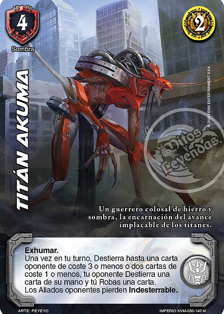 Titán Akuma (KVM - Mega Real)