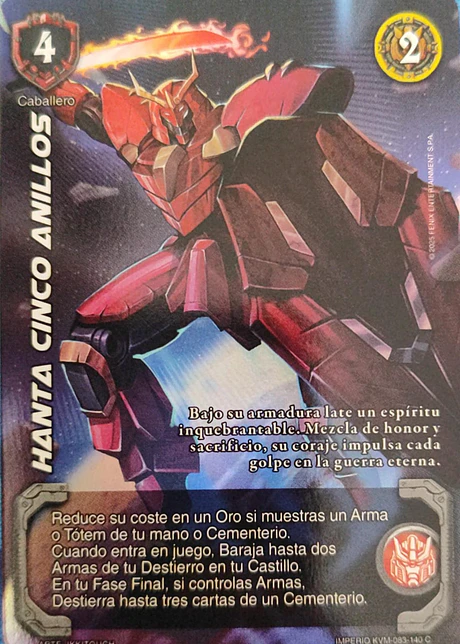Hanta Cinco Anillos (KVM - Cortesana Foil)