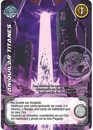 Aniquilar Titanes (KVM - Mega Real)