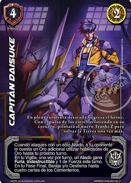 Capitán Daisuke (KVM - Ultra Real)