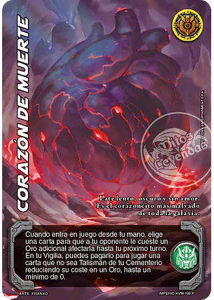 Corazón de Muerte (MTB - Invasores Galácticos)