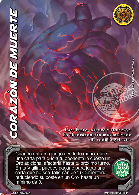 Corazón de Muerte (MTB - Invasores Galácticos)