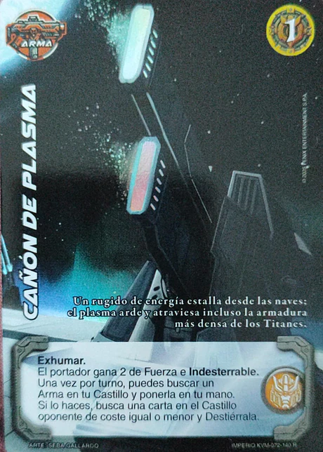 Cañón de Plasma (KVM - Reales)