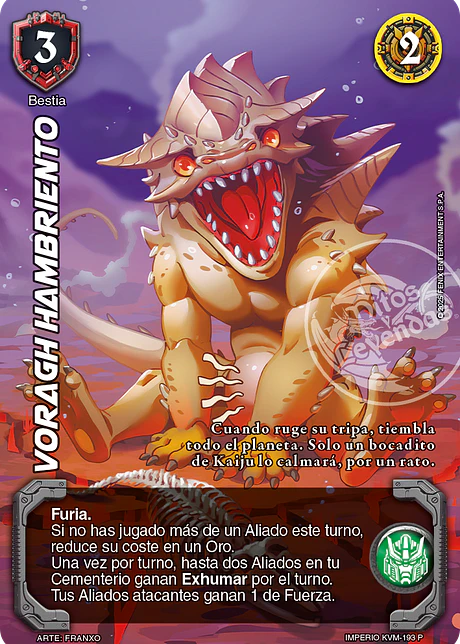Voragh Hambriento (MTB - Invasores Galácticos)
