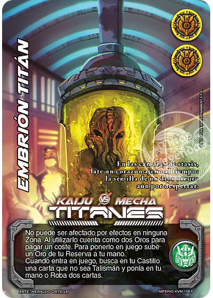 Embrión Titán (KVM - Buy a box)