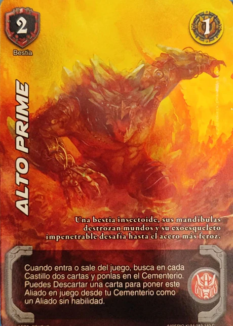 Alto Prime (KVM - Cortesana Foil)