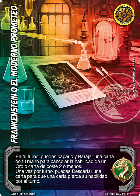 Frankenstein o el moderno Prometeo (MTB - Invasores Galácticos)