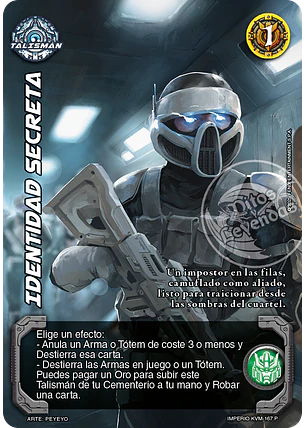 Identidad Secreta (Kit Metalfmorfo)