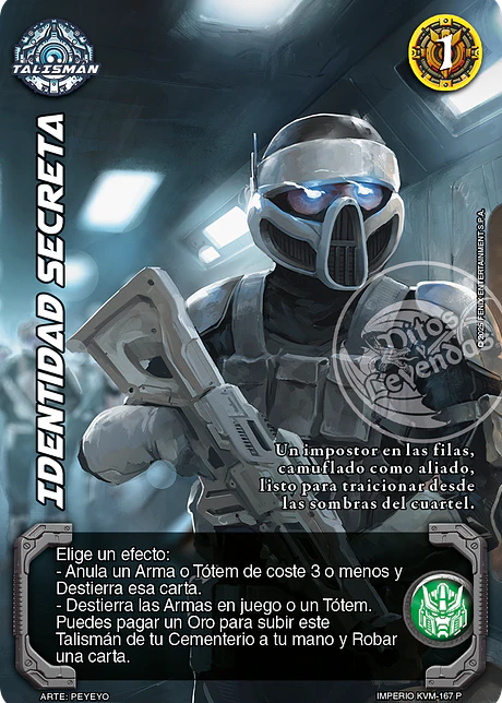 Identidad Secreta (Kit Metalfmorfo)