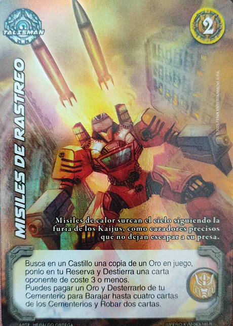 Misiles de Rastreo (KVM - Reales)