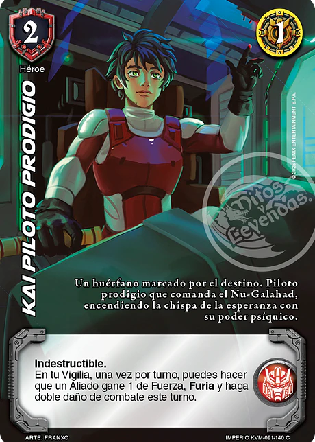 Kai Piloto Prodigio  (KVM - Cortesano)