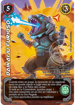 Daikaiju Furioso (MTB - Invasores Galácticos)