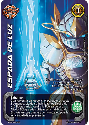Espada de Luz (MTB - Defensores Legendarios)