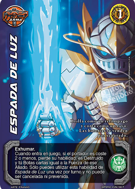 Espada de Luz (MTB - Defensores Legendarios)