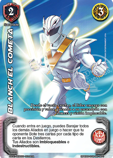 Blanch el Cometa (KVM - Cortesano)