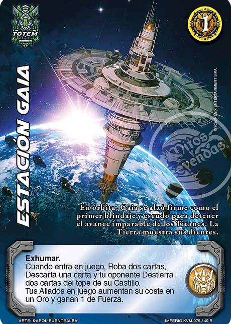 Estación Gaia (KVM - Reales)