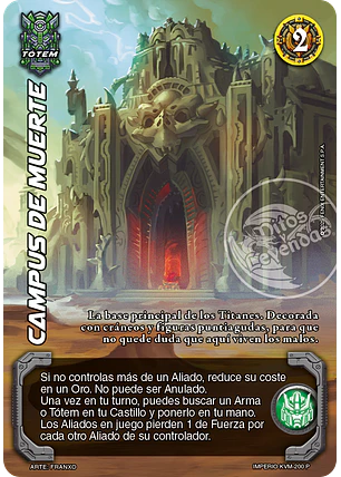 Campus de Muerte (MTB - Invasores Galácticos)