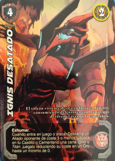 Ignis Desatado (KVM - Cortesana Foil)