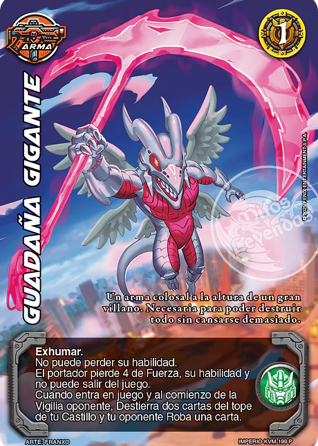 Guadaña Gigante (MTB - Invasores Galácticos)