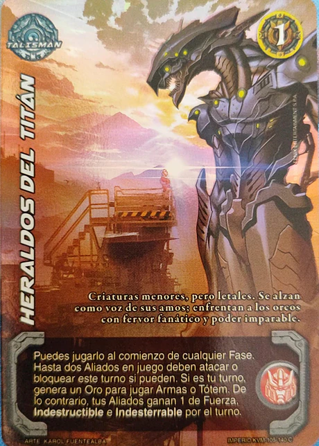 Heraldos del Titán (KVM - Cortesana Foil)