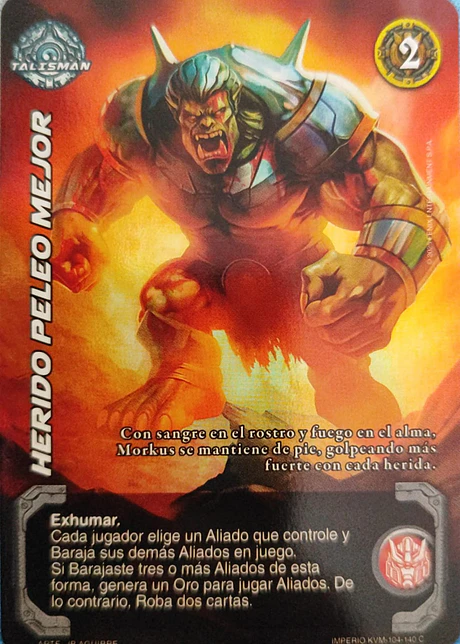 Herido Peleo Mejor (KVM - Cortesana Foil)