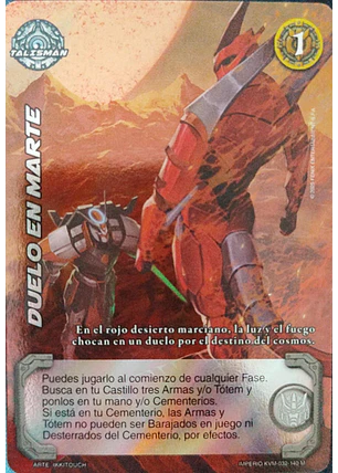Duelo en Marte (KVM - Mega Real)