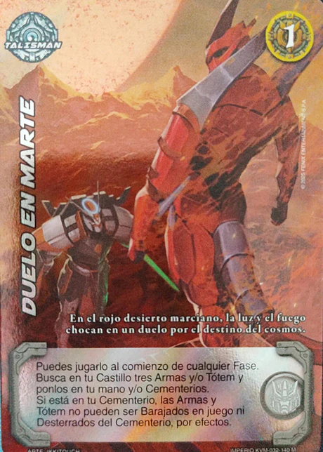 Duelo en Marte (KVM - Mega Real)