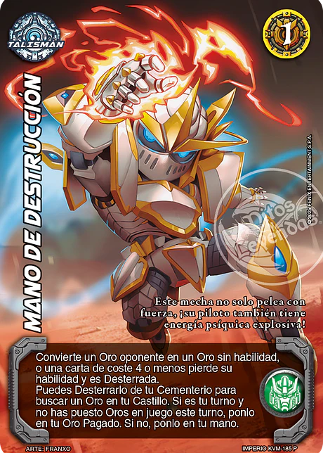 Mano de Destrucción (MTB - Defensores Legendarios)