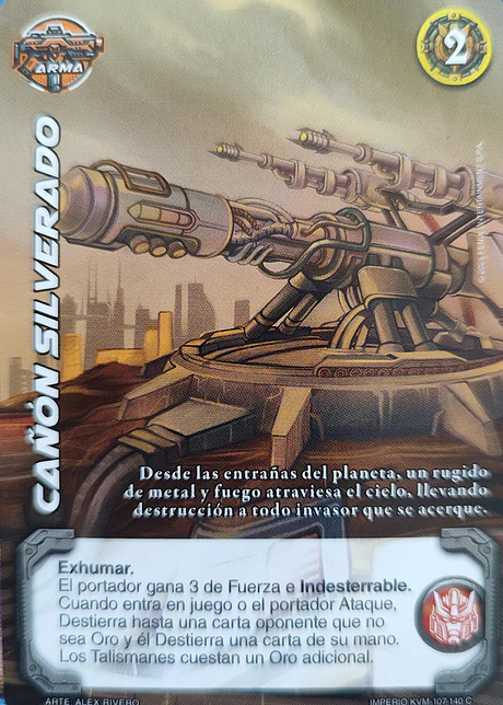Cañón Silverado (KVM - Cortesano)