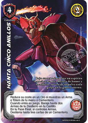 Hanta Cinco Anillos (KVM - Cortesano)