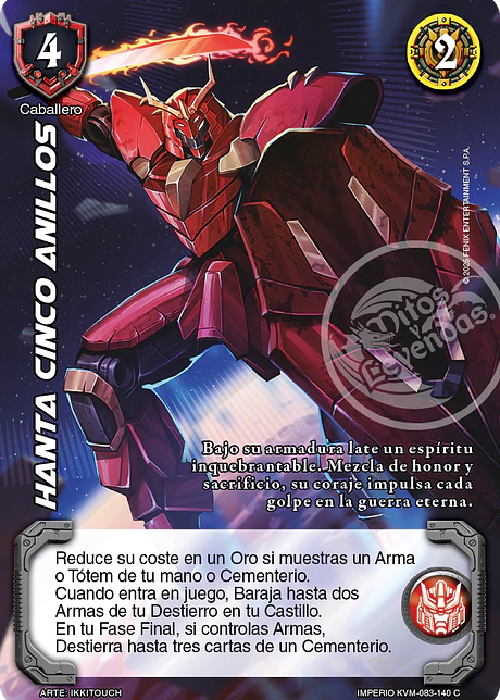 Hanta Cinco Anillos (KVM - Cortesano)