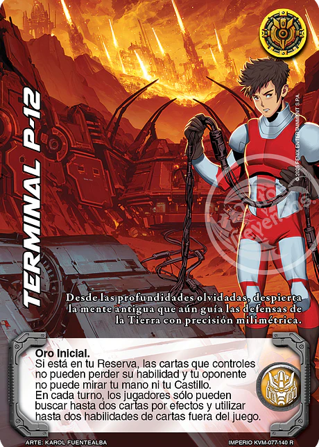 Terminal P-12 (KVM - Reales)